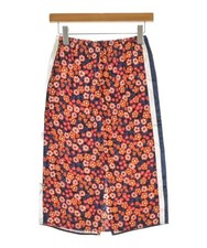 MARNI Knee-length Skirts OrangexBluexRedetc. Flower Pattern 2200673504104