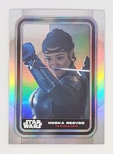 Koska Reeves 2023 Topps Star Wars Flagship Rainbow Foil Parallel #19 NM Mandalor