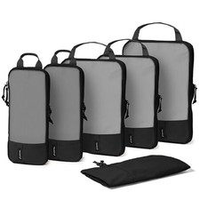  Not Made In China 6pc Compression Packing Cubes For Travel, Suitcase and Lu...