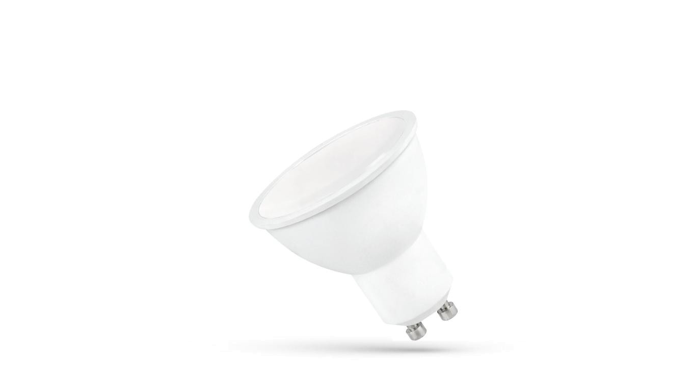 СВЕТОДИОД GU10 230V 6W SMD NW z MLECZN SZYBK biaa СПЕКТР 2690₽