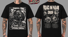 Rob Zombie Merch Freaks On Parade Tour 2026 Master Of Terror Tour T-Shirt