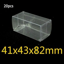 20/25/50pcs 1:64 Toys Car PVC Protector Boxes Case Display Boxes 41 43 82mm New