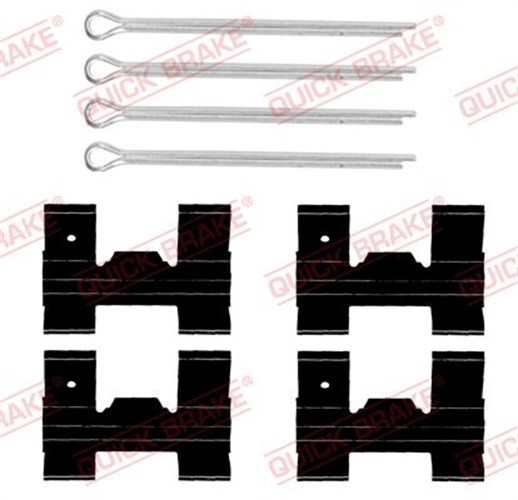 Ceibach Front Rear Brake Pad Fitting Kit Fits Austin Ford Land Rover 2000-3500 - Image 5