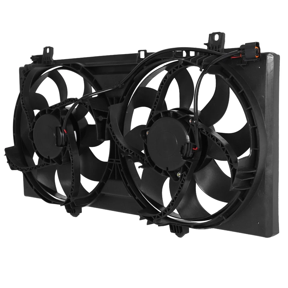 AC Radiator Cooling Fan Dual Fan 92237366 For 2010-2011 Chevrolet Camaro 622350 - Imagem 3 de 4