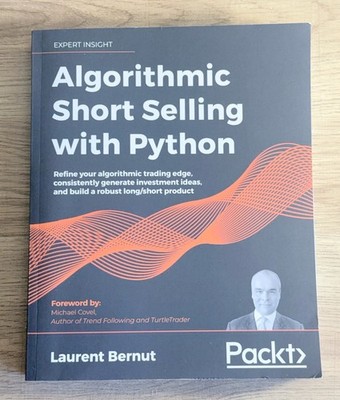 Algorithmic Short Selling With Python by Laurent Bernut (Packt, 2022)