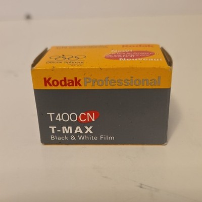 Vintage Kodak Profess T400CN T-MAX Black & White Film 135/24 Exp 06/1999 Sealed