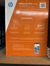 HP OfficeJet Pro 8028e All-in-One Wireless Color Inkjet Printer with 6 Months HP