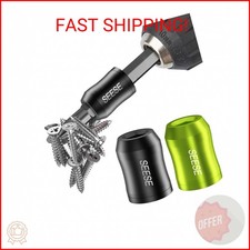 SEESE Strong Magnetic Screw Ring: 1/4 Inch/ 6.35 mm Universal Magnetic Screw Hol