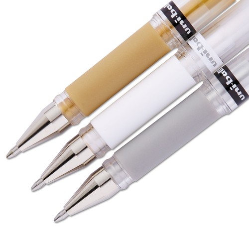 uni-ball Impact Bold Gel Pen 1.0 mm Assorted Metallic 3/Pack 1919997 - Bild 3 von 9