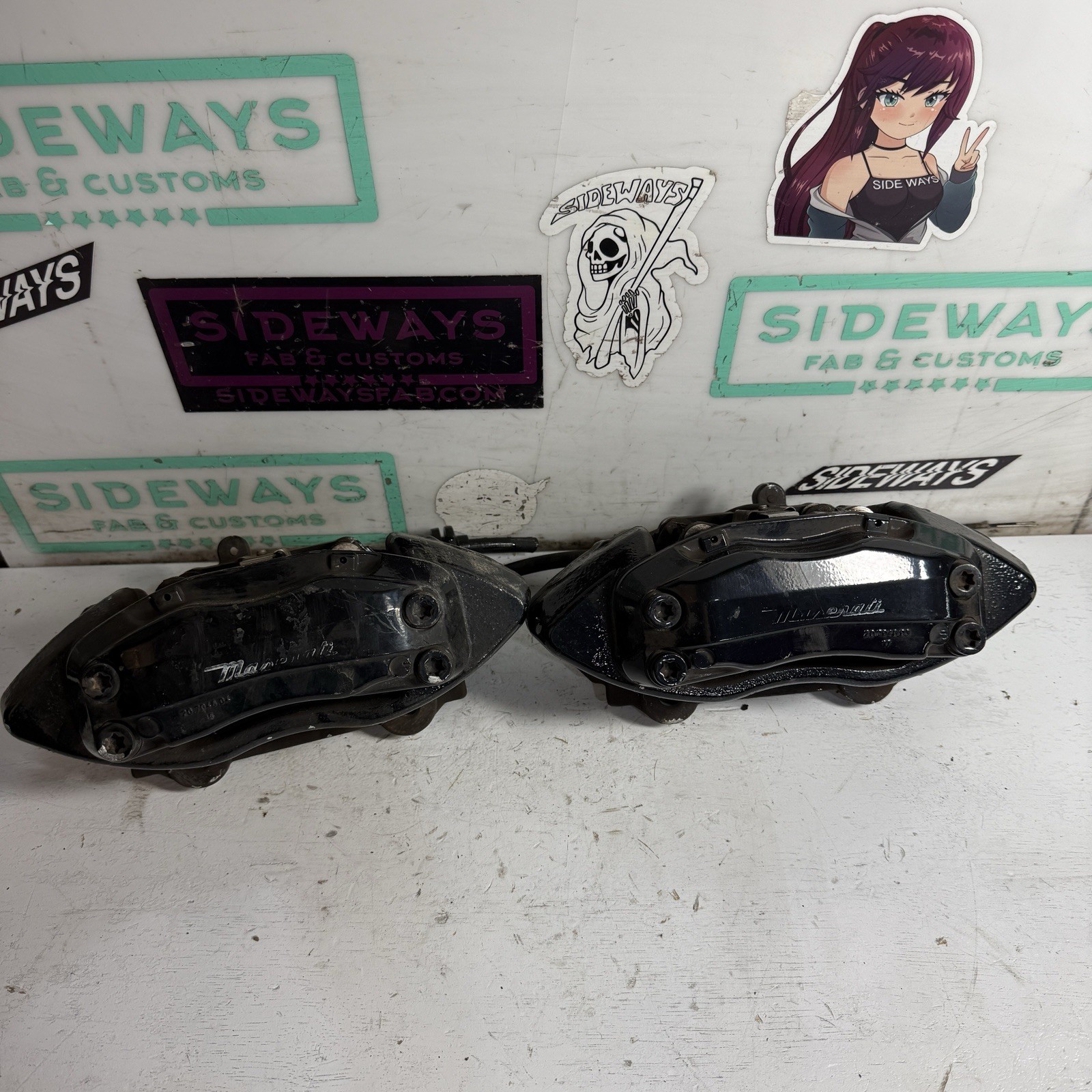 04-08 Maserati Quattroporte Front Brembo Brake Calipers Left Right Pair M139