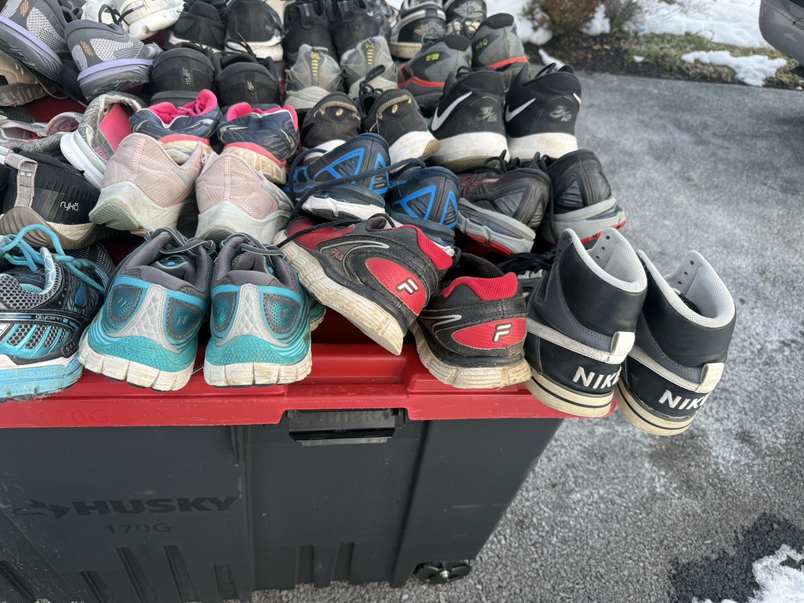 Lot of 45 Pairs Of Shoes | Hoka | Brooks | Jordan | Please Read Description ⚡️ thumbnail 6