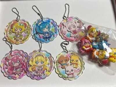 Delicious Party Pretty Cure Capsule Toy Acrylic Keychain Case Ready to Use