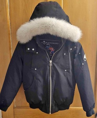 Authentic Moose Knuckles Down-Filled Bomber Coat/Jacket   Size M Boys (Youth)