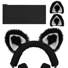 Geekria Cat Ears Headphones Attachment Headband for Razer Kraken Pro V2, 7.1 V2