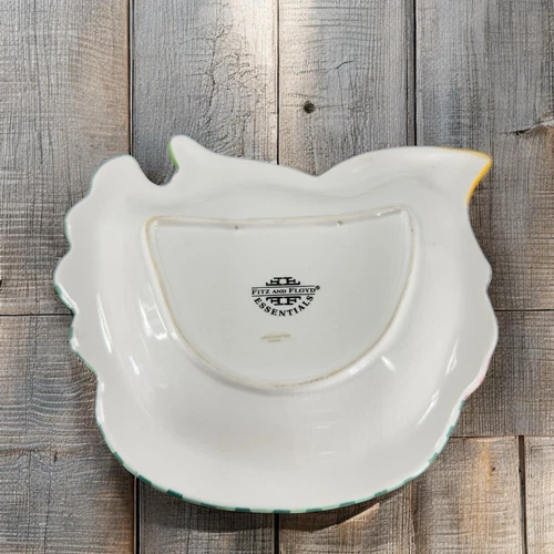 Fitz and Floyd GYPSY CHICKS Hen Chicken Plate Dish Platter Ceramic Whimsical VTG - Picture 2 of 10
