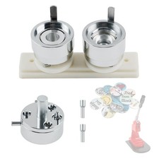 Happizza Button Maker Mold 1.25 inch/32mm - Interchangeable Die Mold Button