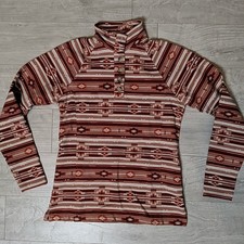ARIAT R.E.A.L Comfort Women's Southwest Spice Fleece Pullover Sweatshirt XS