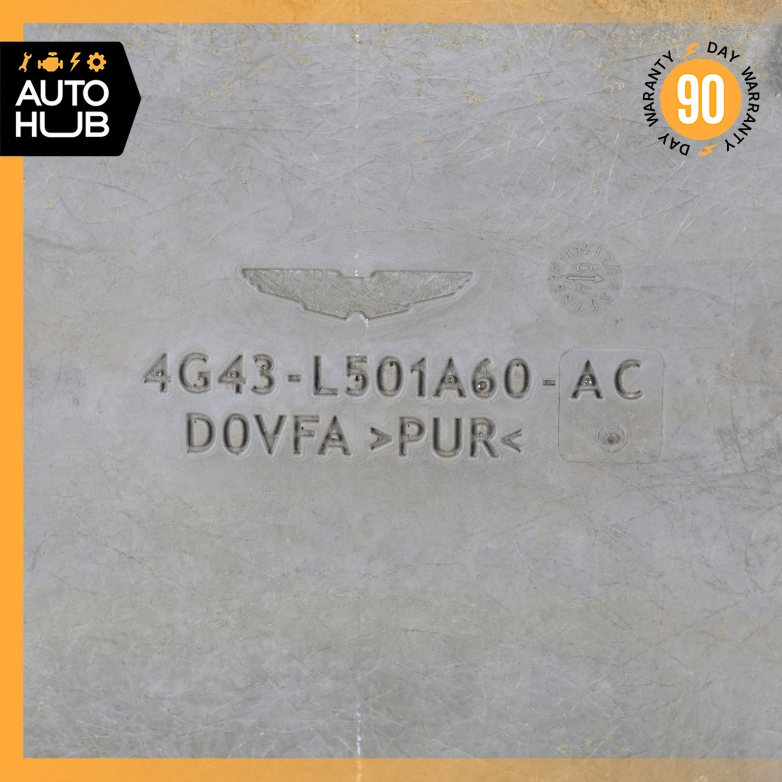05-12 Aston Martin DB9 Volante Top Folding Lid Cover 4G43L501A60AC Black OEM 34k