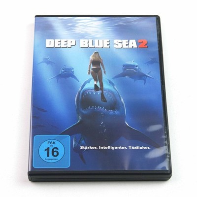 Deep Blue Sea 2 DVD Keep Case Danielle Savre Rob Mayes Michael Beach