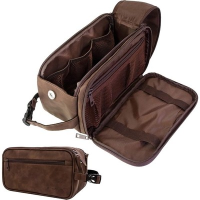 Toiletry Bag for Men, Travel Essentials Shaving Dopp Kit, Mens Travel Bag
