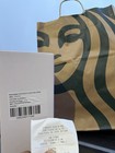 Starbucks Bearista Bear 14 fl oz Glass Pink Drink Cup w/ Lid & Straw — photo 2
