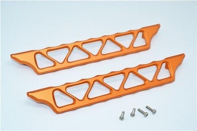 GPM TRAXXAS X-MAXX Aluminium Seitenschutz orange / GPMTXM014OR