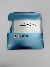Luxilon ALU Power 120 Tennis String Set 1.20mm Grey Superior Power Control Spin