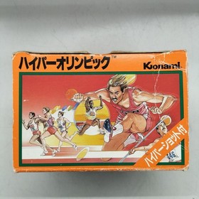 KONAMI Famicom Soft Hyper Olympics [Hyper Shot Combined Edition] Used