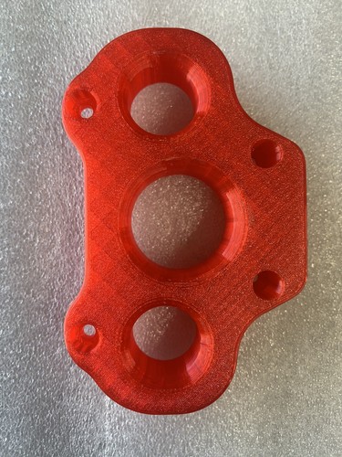 Kraton 8S EXB Spring bumper upgrade - Super basher BLACK/RED ARA320617 (Flex) - Picture 4 of 4