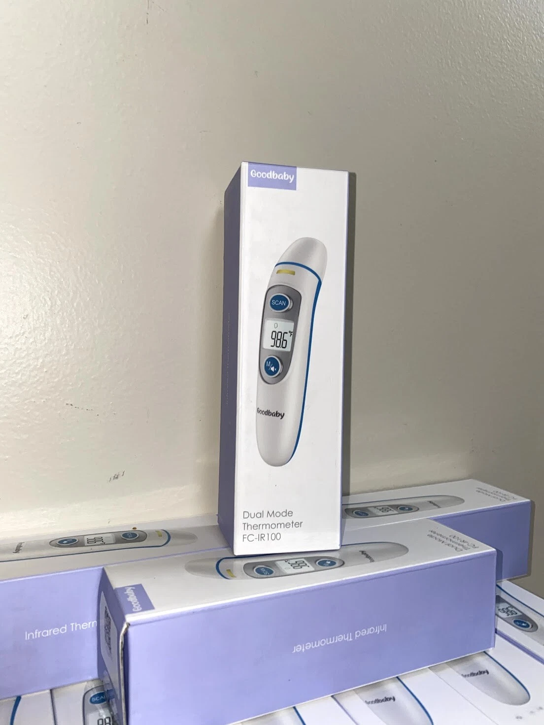 Goodbaby Baby Forehead and Ear Thermometer with Fever Alarm (FC-IR100)
Opens in a new window or tab