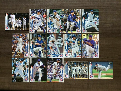 2020 Topps 1 & 2 Chicago Cubs Team Set Baez Anthony Rizzo Nico Hoerner RC 24 - Bild 1 von 2