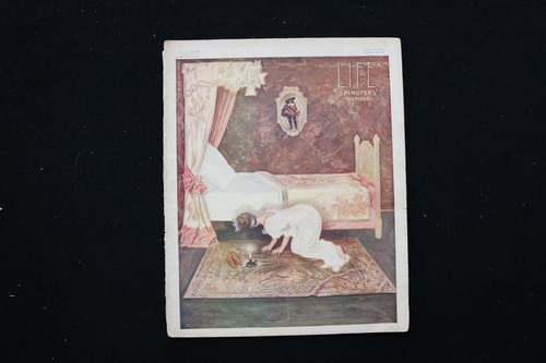 1910 JANUARY 20 LIFE MAGAZINE - SPINSTER'S NUMBER COVER - E 10657 - Bild 1 von 2