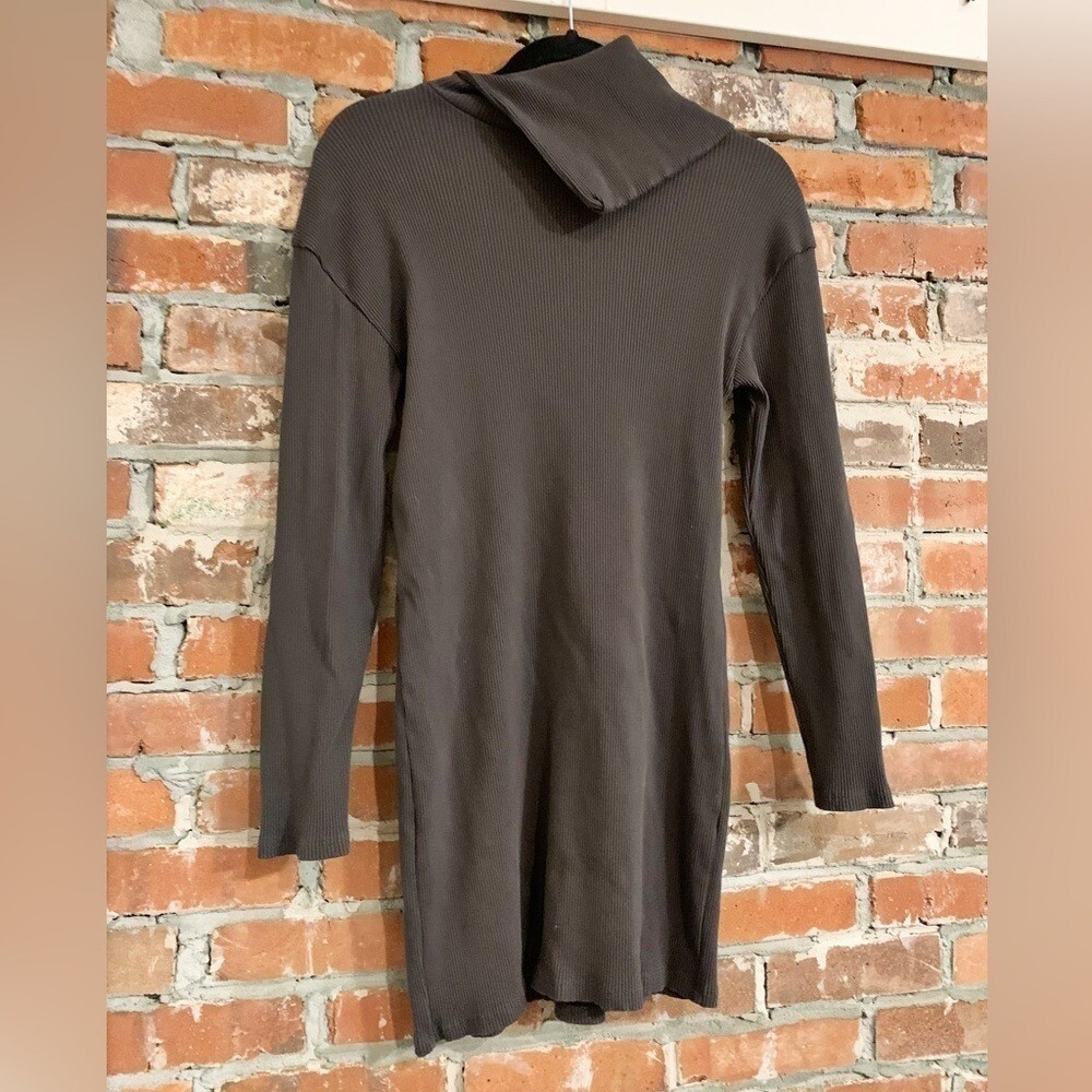 zara short ribbed dress Zara Ribbed Mini Dress Size S