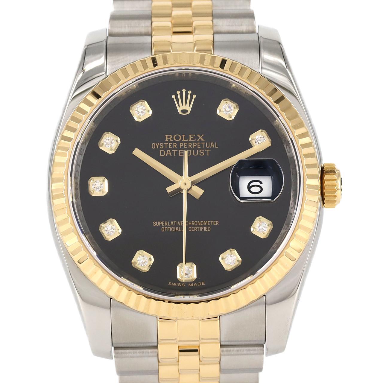 Auténtico Rolex Datejust 116233G SSxYG Automático #Aleatorio #260-006-742-8298