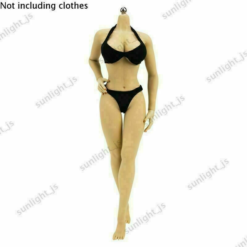 JIAOU DOLL 1/6 Female Figure Body Seamless XL Bust for 12inch Phicen
