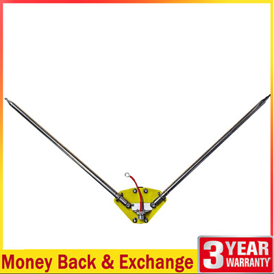 Shortwave Telescopic Positive V Antenna Base + 2PCS 5.6m Telescopic Antennas
