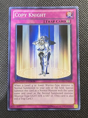 Yu-Gi-Oh! - Copy Knight GLD5-EN055 Common Limted Edition Near Mint Haunted Mine