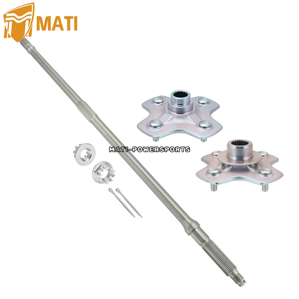 Eje trasero eje cubo de rueda para Honda TRX450ES TRX450S Foreman 450 4X4 1998-2004 Foto 3 de 4