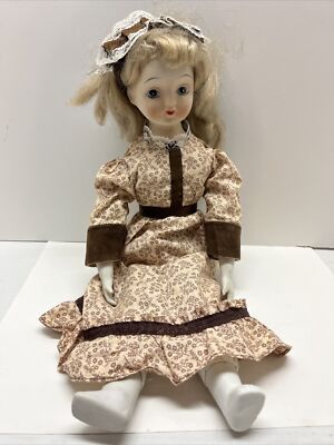 Vintage Walda Bisque Doll Walda Porcelain Doll Vintage 70s 80s - Main Image