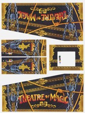 Set decalcomanie ARMADIO flipper teatro della magia