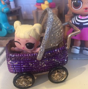lol doll pram