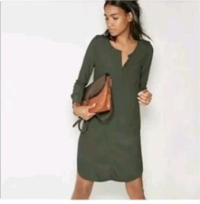 Madewell Olive Cargo Tunic Dress
