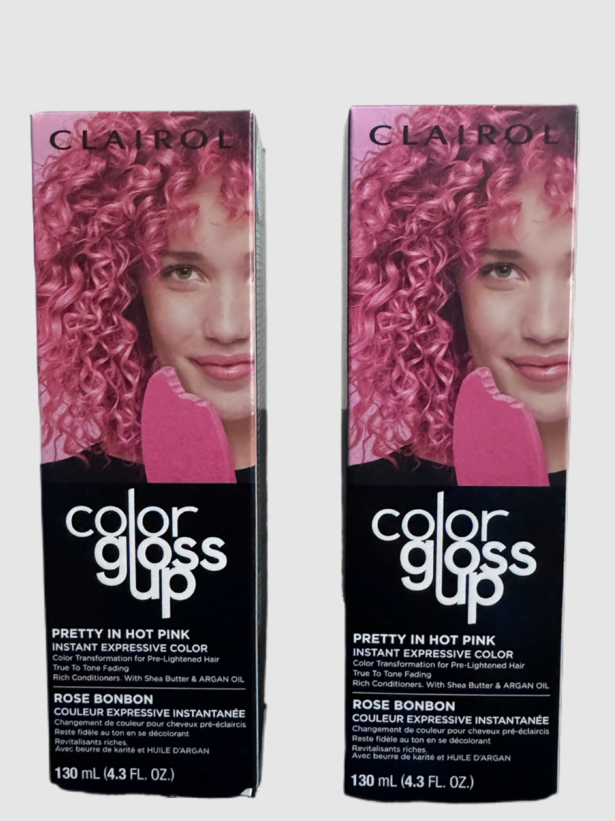 Gloss Up Pretty In Hot Pink Hair Color, 4.3 Fl Oz &ndash; 2 Pack (new)