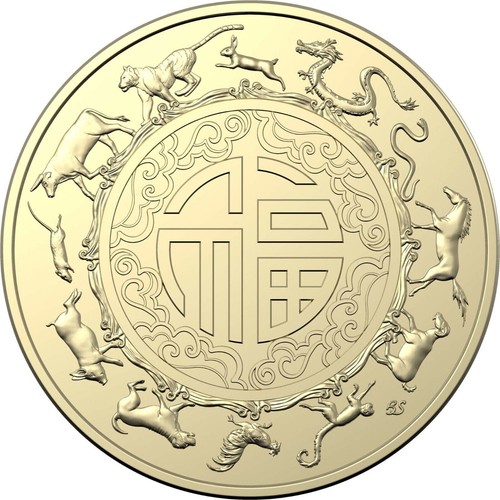 NEW 2023 $1 Lunar Year Of The Rabbit 2Coin Set RAM Queen Effigy Dollar IN STOCK - Picture 8 of 14