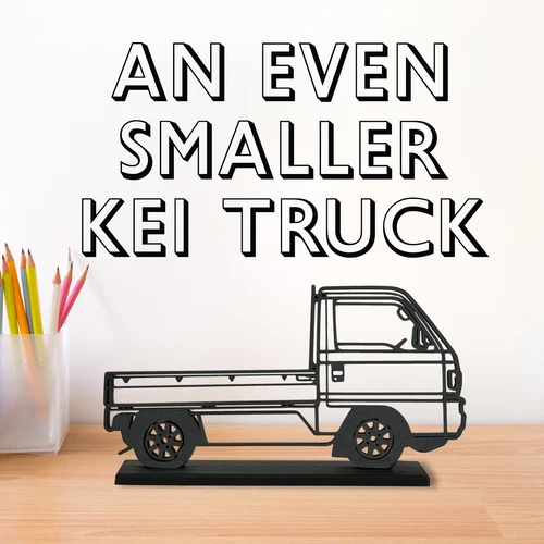 Kei Truck Model for the Mini Truck Fan, Classic Honda Acty, JDM Truck