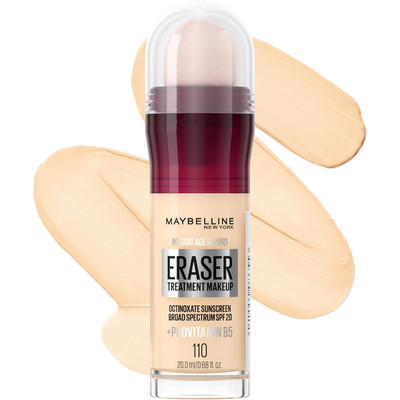 Instant Age Rewind Eraser Foundation with SPF 20 and Moisturizing Provitamin B5,