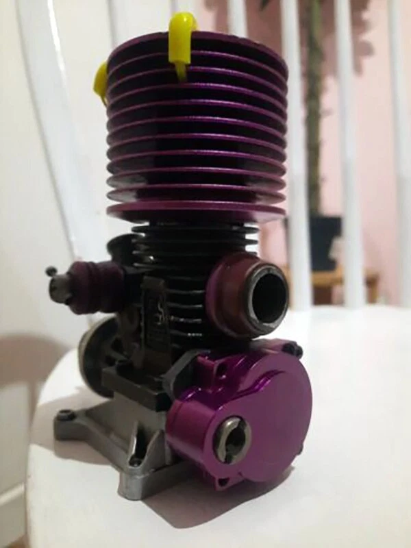 HPI Savage Metal Alloy Nitro Engine RotoStart backplate. F4.6 F3.5 S25 21BB SS - Image 4 of 4