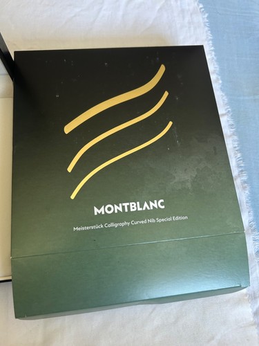 Montblanc Meisterstuck 149 Calligraphy, Curved Nib-Mint - 第 14/16 張圖片