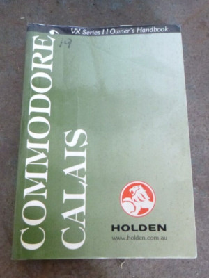 Holden Commodore VX2 Owners Manual (Sept 2001)