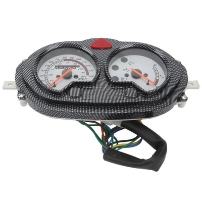 Multifunction 12V Motorcycle Instrument Cluster Motorbike Dashboard for 150cc